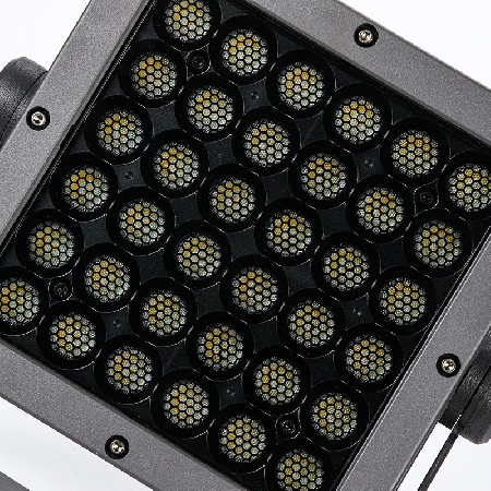 led投光灯户外防水大功率蜂窝防眩绿化广场七彩庭院方形投光射灯
