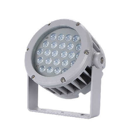 LED七彩变色投光灯DMX512外控RGBW投射灯6W18W24W36W48W72W照树灯