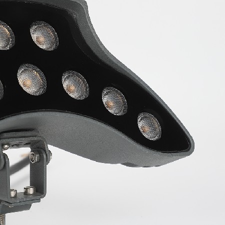 LED瓦楞灯户外古建筑工程瓦片灯凉亭屋顶景观射灯瓦面灯9W